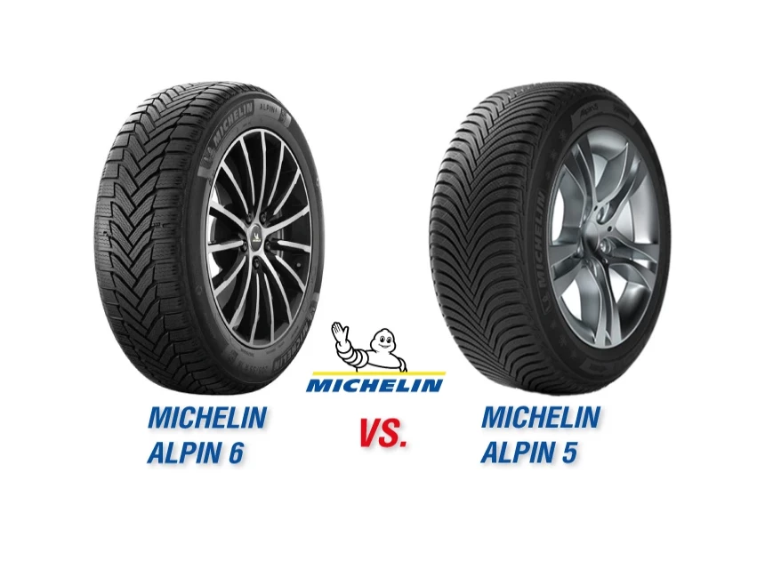 Michelin Alpin 6 vs. Michelin Alpin 5
